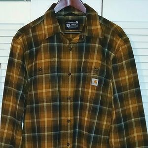 Carhartt Loose Fit heavy flannel L/S med.
